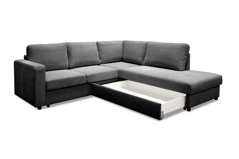 Paris Sovesofa 4-pers Højre - Grå - Møbler - Sofaer - Sovesofaer