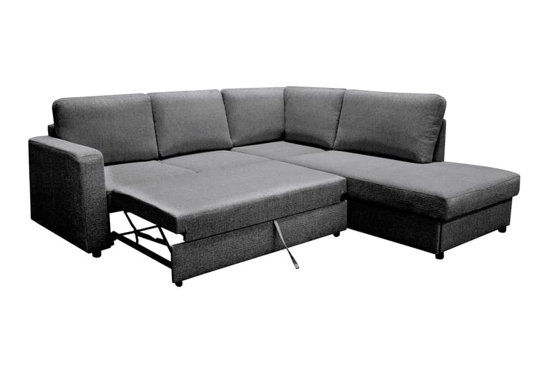 Paris Sovesofa 4-pers Højre - Mørkegrå - Møbler - Sofaer - Sovesofaer