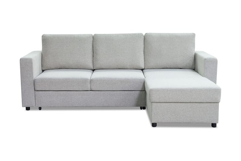 Paris Sovesofa med Chaiselong Vendbar - Beige - Møbler - Sofaer - Sovesofaer