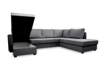 Paris U-Sovesofa Højre - Grå - Møbler - Sofaer - Sovesofaer