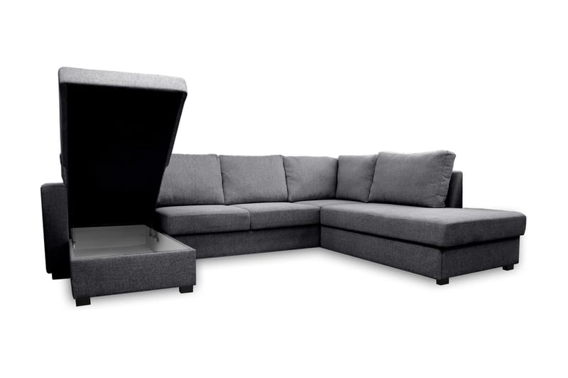 Paris U-Sovesofa Højre - Grå - Møbler - Sofaer - Sovesofaer