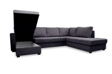 Paris U-Sovesofa Højre - Mørkegrå - Møbler - Sofaer - Sovesofaer