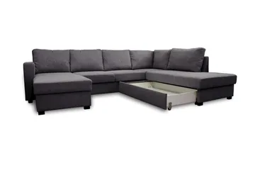 Paris U-Sovesofa Højre - Mørkegrå - Møbler - Sofaer - Sovesofaer