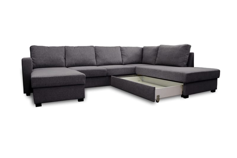 Paris U-Sovesofa Højre - Mørkegrå - Møbler - Sofaer - Sovesofaer