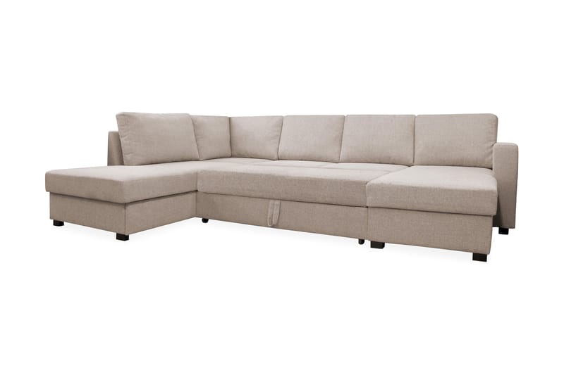 Paris U-Sovesofa Venstre - Beige - Møbler - Sofaer - Sovesofaer