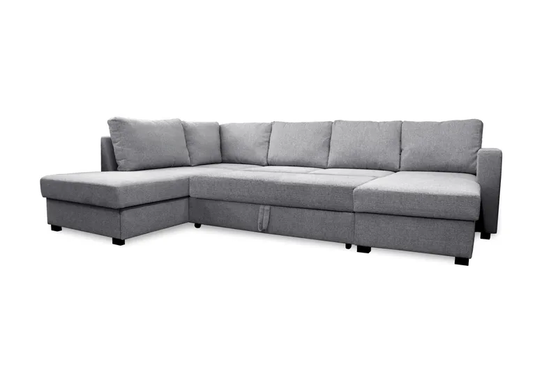 Paris U-Sovesofa Venstre - Lysegrå - Møbler - Sofaer - Sovesofaer