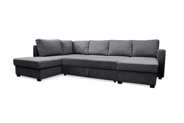 Paris U-Sovesofa Venstre - Mørkegrå - Møbler - Sofaer - Sovesofaer