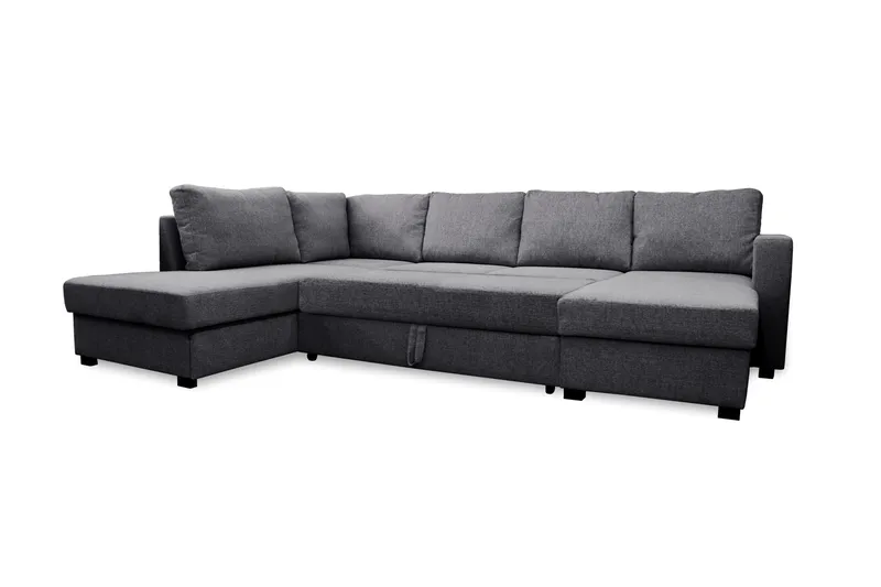 Paris U-Sovesofa Venstre - Mørkegrå - Møbler - Sofaer - Sovesofaer