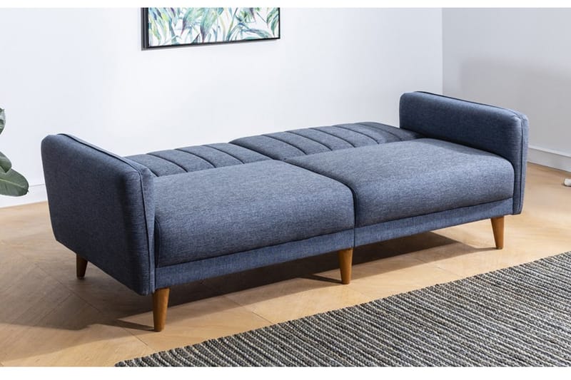 Pattyn 3-pers. Sovesofa - Mørkeblå - Sovesofaer - 3 personers sovesofa