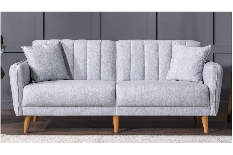 Pattyn 3-pers. Sovesofa - Grå - Møbler - Sofaer - Sovesofaer
