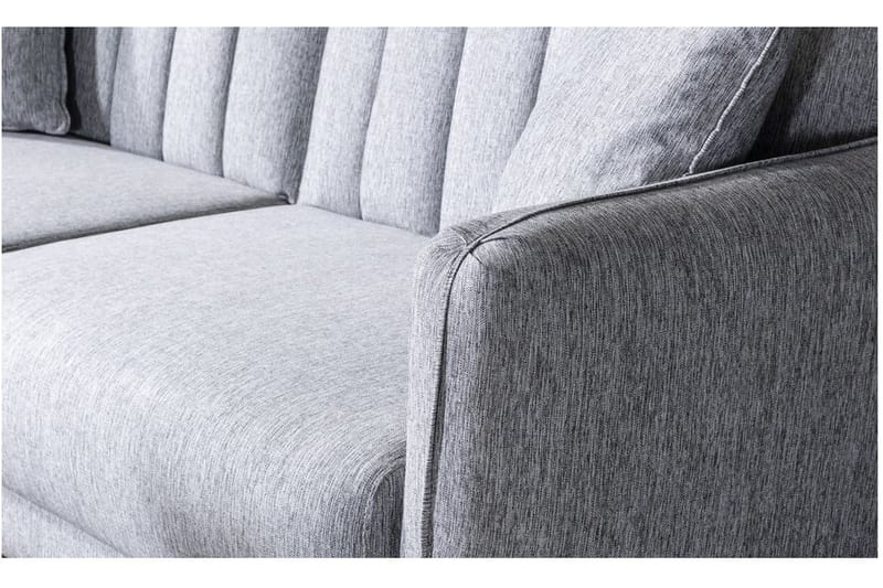 Pattyn 3-pers. Sovesofa - Grå - Møbler - Sofaer - Sovesofaer
