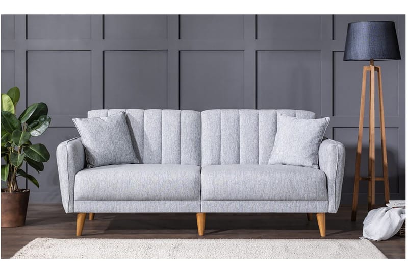 Pattyn 3-pers. Sovesofa - Grå - Møbler - Sofaer - Sovesofaer