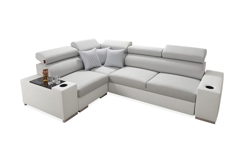 Perseo Sovesofa med diva 282x205x95 cm - Møbler - Sofaer - Sovesofaer