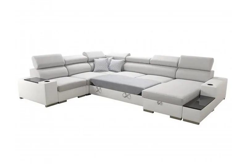 Perseo Sovesofa med diva 358x282x95 cm - Møbler - Sofaer - Sovesofaer