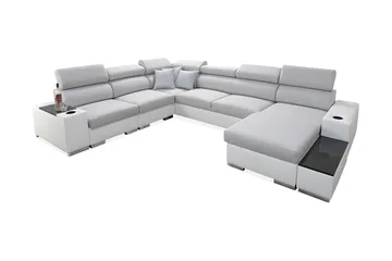 Perseo Sovesofa med diva 358x282x95 cm - Møbler - Sofaer - Sovesofaer