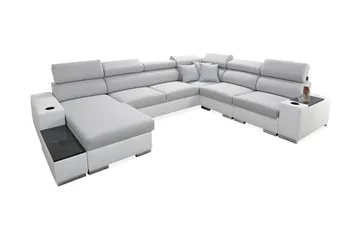 Perseo Sovesofa med diva 358x282x95 cm - Møbler - Sofaer - Sovesofaer