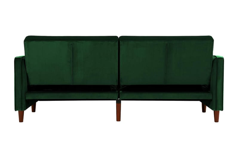 Pin Tuftet 2-personers Sovesofa Velour/Grøn - Dorel Home - Møbler - Sofaer - Sovesofaer