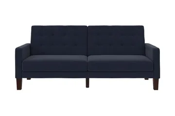 Porter 2-personers Sovesofa Linnedblå - Dorel Home - Møbler - Sofaer - Sovesofaer - 2 personers sovesofa