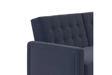 Porter 2-personers Sovesofa Linnedblå - Dorel Home - Møbler - Sofaer - Sovesofaer - 2 personers sovesofa