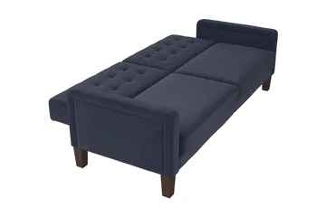Porter 2-personers Sovesofa Linnedblå - Dorel Home - Møbler - Sofaer - Sovesofaer - 2 personers sovesofa