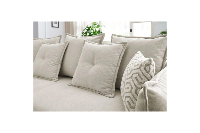 Puffin Sovesofa 3-personers - Cremehvid - Møbler - Sofaer - Sovesofaer