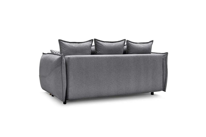 Puffin Sovesofa 3-personers - Grå - Møbler - Sofaer - Sovesofaer