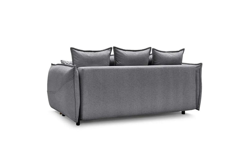 Puffin Sovesofa 3-personers - Grå - Møbler - Sofaer - Sovesofaer