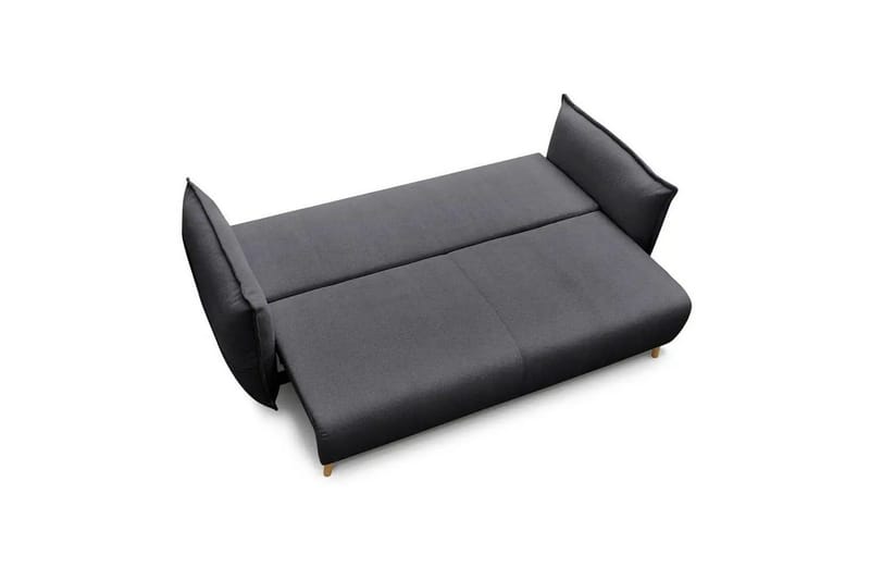 Puffin Sovesofa 3-personers - Antracit - Møbler - Sofaer - Sovesofaer