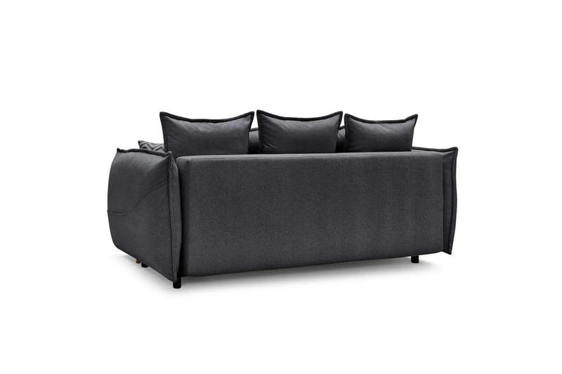 Puffin Sovesofa 3-personers - Antracit - Møbler - Sofaer - Sovesofaer