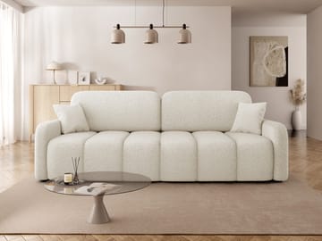 Quarlos 3-personers sovesofa med opbevaring - Beige - Møbler - Sofaer - Sovesofaer
