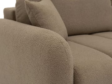Quarlos 3-personers sovesofa med opbevaring - Mørk beige - Møbler - Sofaer - Sovesofaer