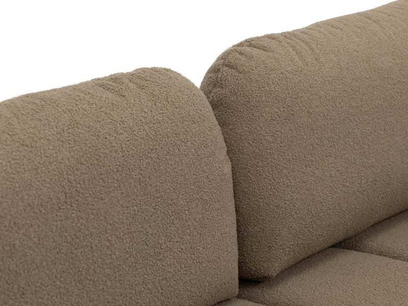 Quarlos 3-personers sovesofa med opbevaring - Mørk beige - Møbler - Sofaer - Sovesofaer