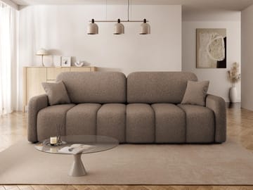 Quarlos 3-personers sovesofa med opbevaring - Brun - Møbler - Sofaer - Sovesofaer