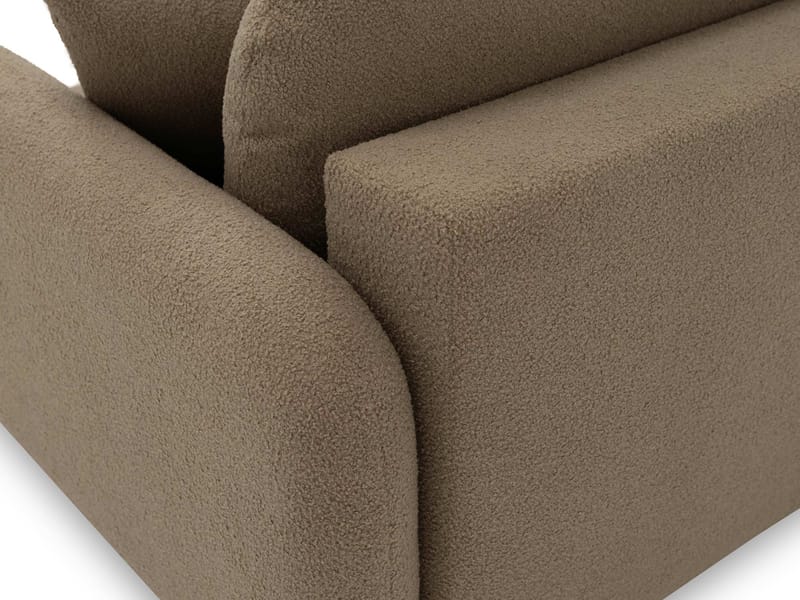 Quarlos 3-personers sovesofa med opbevaring - Mørk beige - Møbler - Sofaer - Sovesofaer