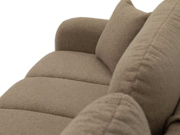 Quarlos 3-personers sovesofa med opbevaring - Mørk beige - Møbler - Sofaer - Sovesofaer
