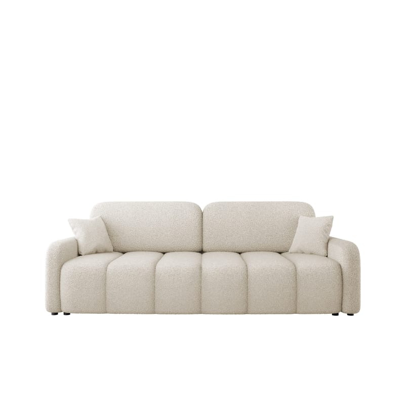 Quarlos 3-personers sovesofa med opbevaring, Beige