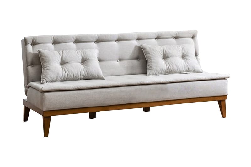 Raguel 3-pers. Sovesofa - Beige - Sovesofaer - 3 personers sovesofa