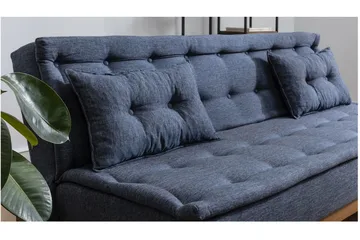 Raguel 3-pers. Sovesofa - Mørkeblå - Møbler - Sofaer - Sovesofaer
