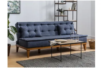 Raguel 3-pers. Sovesofa - Mørkeblå - Møbler - Sofaer - Sovesofaer