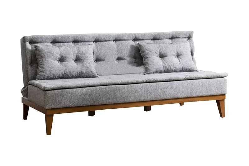 Raguel 3-pers. Sovesofa, Grå