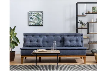 Raguel 3-pers. Sovesofa - Mørkeblå - Møbler - Sofaer - Sovesofaer
