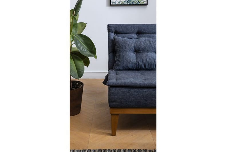 Raguel 3-pers. Sovesofa - Mørkeblå - Møbler - Sofaer - Sovesofaer