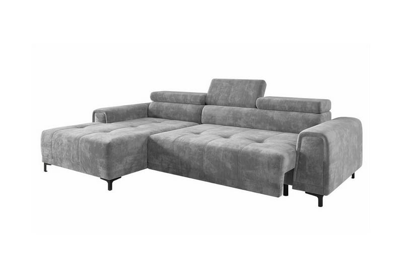Rathkeale 3-personers Hjørnesofa - Mørkegrå - Møbler - Sofaer - Sovesofaer
