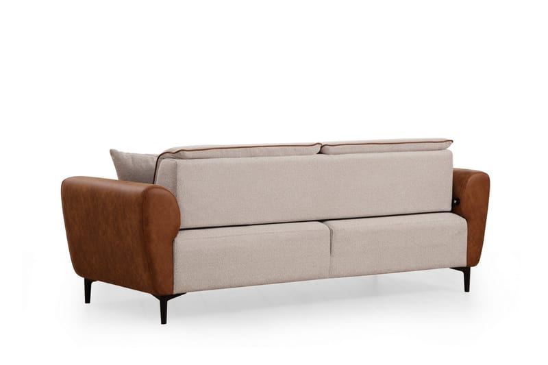 Rebelo 3-Pers. Sovesofa - Beige - Sovesofaer