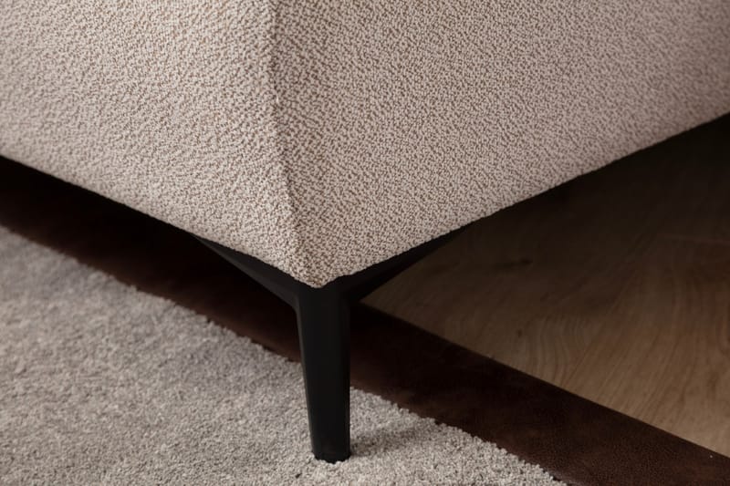 Rebelo Sovesofa med chaiselong - Beige - Møbler - Sofaer - Sovesofaer