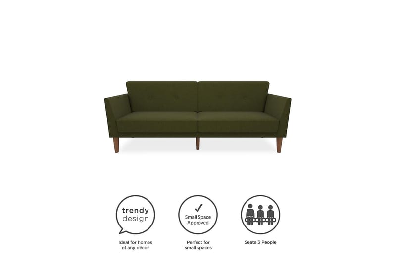 Regal 2-personers Sovesofa Grøn - Novogratz - Møbler - Sofaer - Sovesofaer