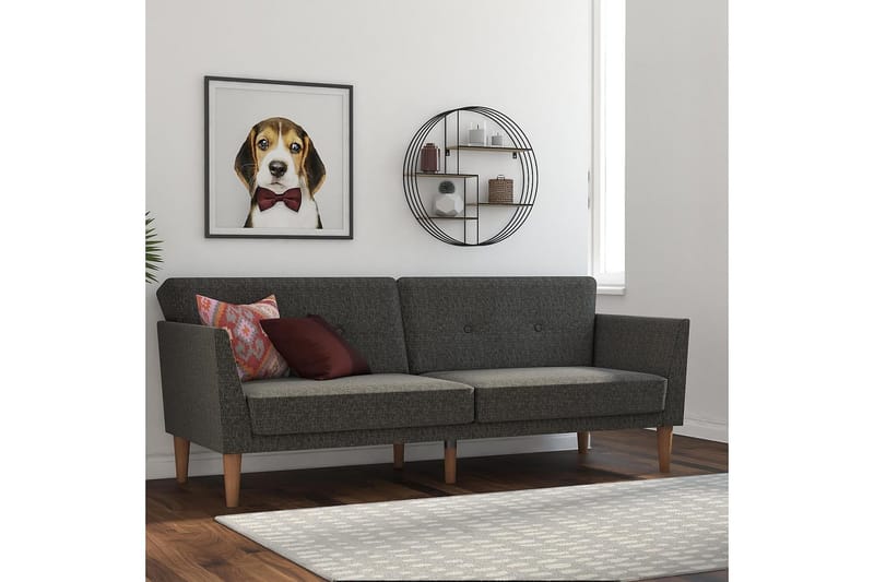 Regal 2-personers Sovesofa Mørkgrå - Novogratz - Møbler - Sofaer - Sovesofaer