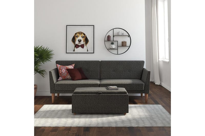 Regal 2-personers Sovesofa Mørkgrå - Novogratz - Møbler - Sofaer - Sovesofaer