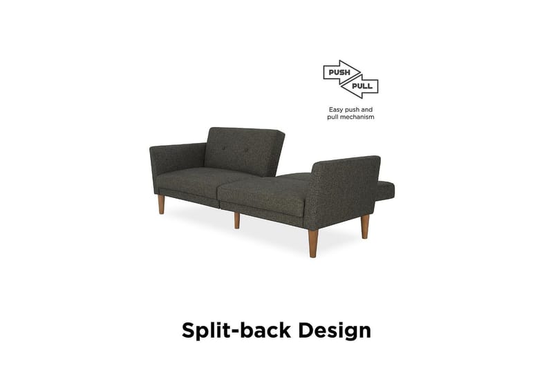 Regal 2-personers Sovesofa Mørkgrå - Novogratz - Møbler - Sofaer - Sovesofaer