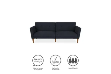 Regal 2-personers Sovesofa Marineblå - Novogratz - Møbler - Sofaer - Sovesofaer